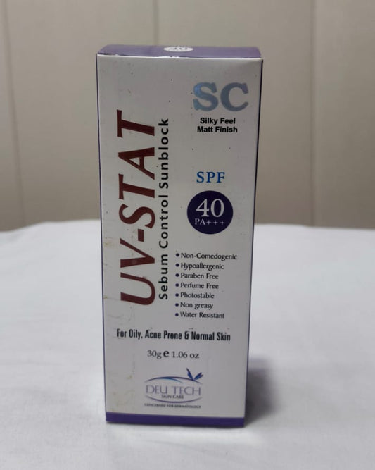 UV Stat Sebum Control Sunblock SPF 40 PA+++ (30g)