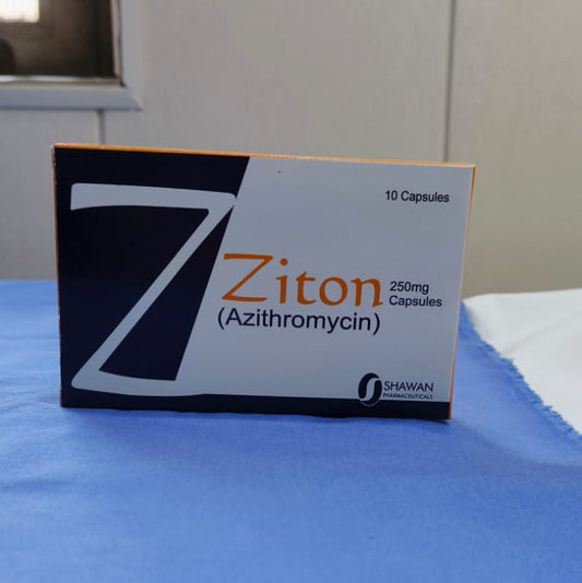 Ziton Capsules (Azithromycin 250 mg)