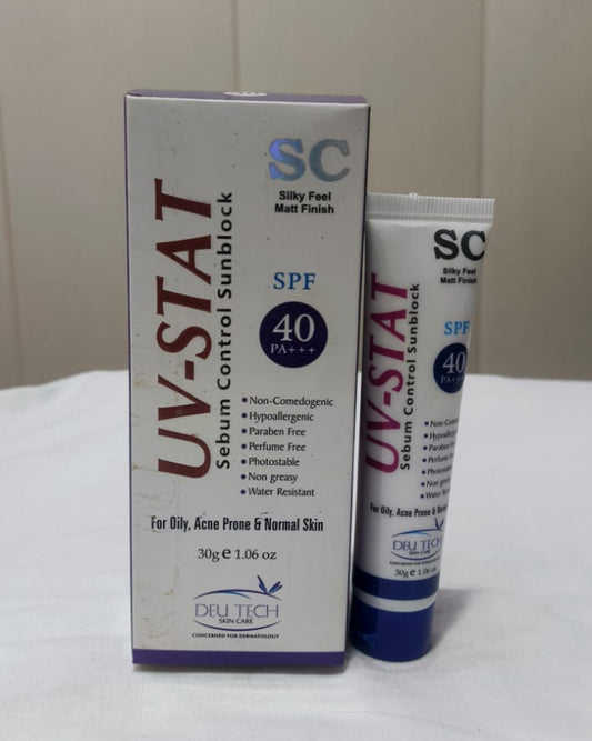UV Stat Sebum Control Sunblock SPF 40 PA+++ (30g)