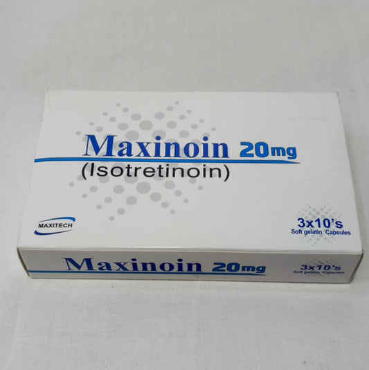 Maxinoin 20 mg Capsules (30 Capsules)